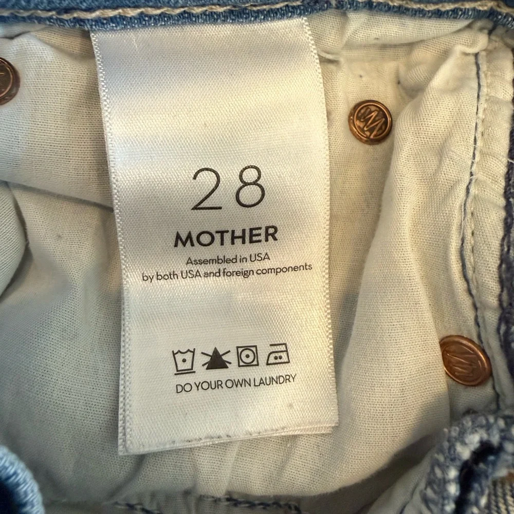 MOTHER The Tripper Jeans In I Confess
Wash Ankle Denim EUC Size 28 - Picture 14 of 15